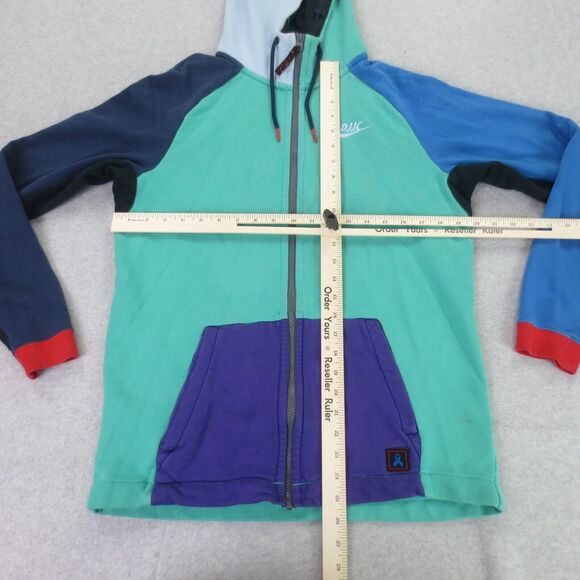 Nike Hoodie Mens Medium M Multicolor Desiree Doernbecher Long Sleeve Full Zip - Picture 6 of 16